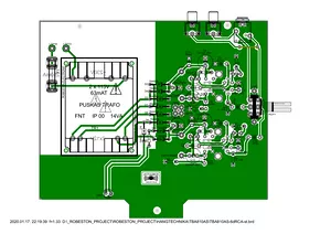 TBA810 AS WD változat RCA Jack