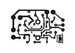 TBA810-AS átlós panel nyák rajza